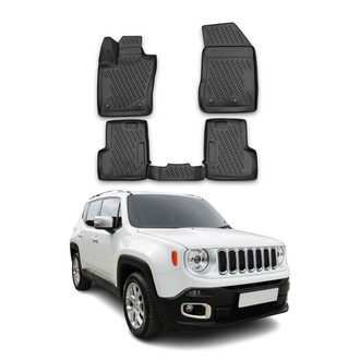 OMAC® - Classic 1st & 2nd Row Black Floor Mat Set