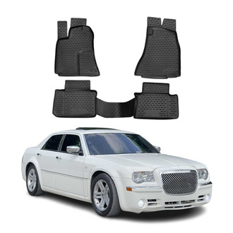 OMAC® - Classic 1st & 2nd Row Black Floor Mat Set