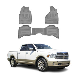 OMAC® - Classic 1st & 2nd Row Gray Floor Mat Set
