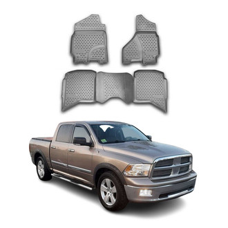 OMAC® - Classic 1st & 2nd Row Gray Floor Mat Set