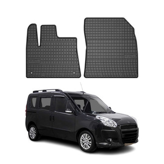 OMAC® - Classic 1st & 2nd Row Black Floor Mat Set