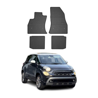 OMAC® - Classic 1st & 2nd Row Black Floor Mat Set