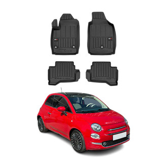 OMAC® - Premium 1st & 2nd Row Black Floor Mat Set