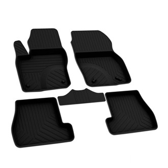 OMAC® - Classic 1st & 2nd Row Black Floor Mat Set
