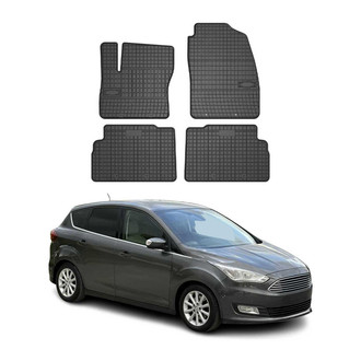 OMAC® - Classic 1st & 2nd Row Black Floor Mat Set