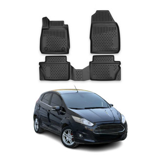 OMAC® - Classic 1st & 2nd Row Black Floor Mat Set