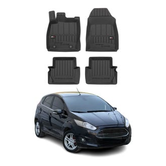 OMAC® - Premium 1st & 2nd Row Black Floor Mat Set