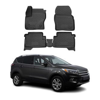 OMAC® - Classic 1st & 2nd Row Black Floor Mat Set