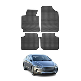 OMAC® - Classic 1st & 2nd Row Black Floor Mat Set
