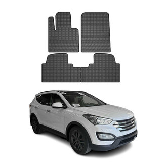 OMAC® - Classic 1st & 2nd Row Black Floor Mat Set