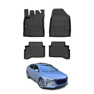 OMAC® - Premium 1st & 2nd Row Black Floor Mat Set