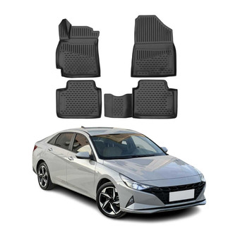 OMAC® - Classic 1st & 2nd Row Black Floor Mat Set