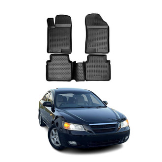 OMAC® - Classic 1st & 2nd Row Black Floor Mat Set