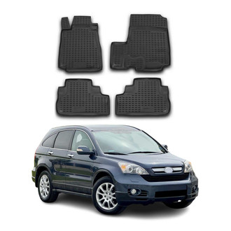 OMAC® - Classic 1st & 2nd Row Black Floor Mat Set