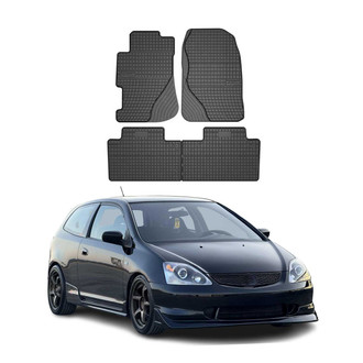 OMAC® - Classic 1st & 2nd Row Black Floor Mat Set