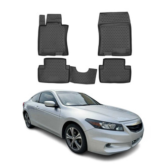 OMAC® - Classic 1st & 2nd Row Black Floor Mat Set