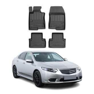 OMAC® - Premium 1st & 2nd Row Black Floor Mat Set