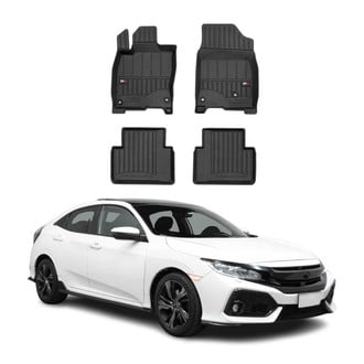 OMAC® - Premium 1st & 2nd Row Black Floor Mat Set