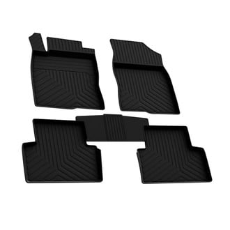 OMAC® - Classic 1st & 2nd Row Black Floor Mat Set