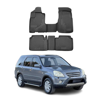 OMAC® - Classic 1st & 2nd Row Black Floor Mat Set