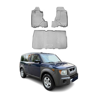 OMAC® - Classic 1st & 2nd Row Gray Floor Mat Set