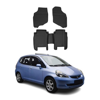 OMAC® - Classic 1st & 2nd Row Black Floor Mat Set