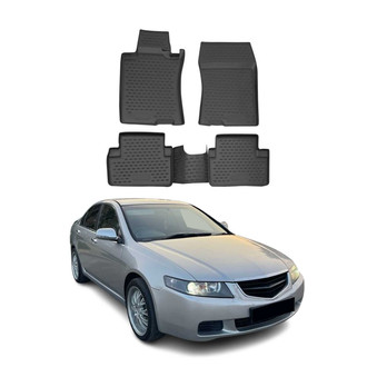 OMAC® - Classic 1st & 2nd Row Black Floor Mat Set
