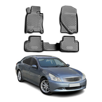 OMAC® - Classic 1st & 2nd Row Black Floor Mat Set