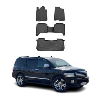 OMAC® - Classic 1st & 2nd Row Black Floor Mat Set