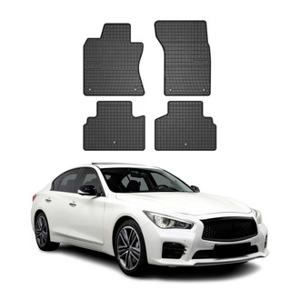OMAC® - Classic 1st & 2nd Row Black Floor Mat Set
