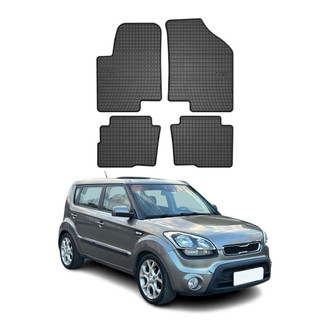 OMAC® - Classic 1st & 2nd Row Black Floor Mat Set