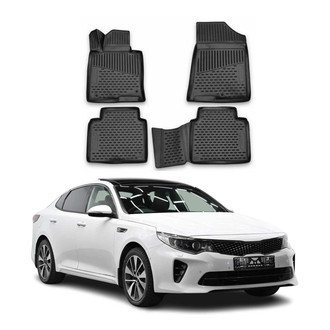 OMAC® - Classic 1st & 2nd Row Black Floor Mat Set