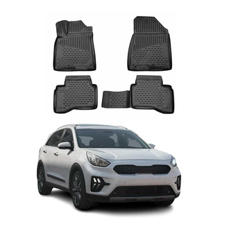 OMAC® - Classic 1st & 2nd Row Black Floor Mat Set