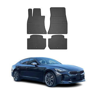 OMAC® - Classic 1st & 2nd Row Black Floor Mat Set