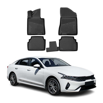 OMAC® - Classic 1st & 2nd Row Black Floor Mat Set