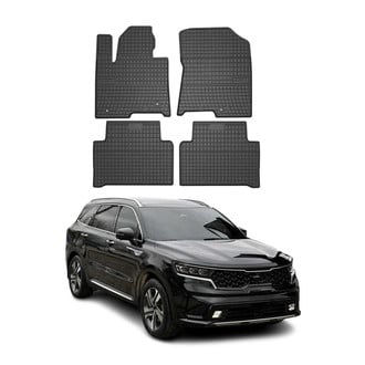 OMAC® - Classic 1st & 2nd Row Black Floor Mat Set
