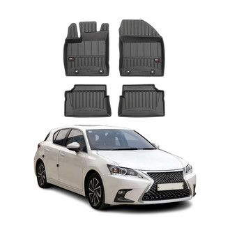 OMAC® - Premium 1st & 2nd Row Black Floor Mat Set