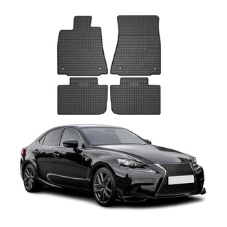 OMAC® - Classic 1st & 2nd Row Black Floor Mat Set