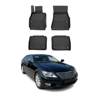 OMAC® - Premium 1st & 2nd Row Black Floor Mat Set