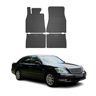OMAC® - Classic 1st & 2nd Row Black Floor Mat Set