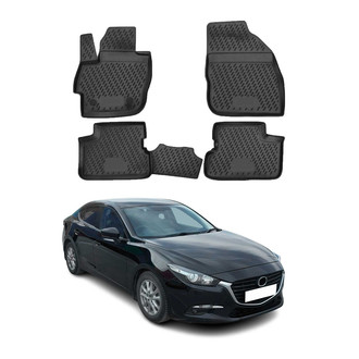OMAC® - Classic 1st & 2nd Row Black Floor Mat Set
