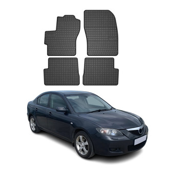 OMAC® - Classic 1st & 2nd Row Black Floor Mat Set