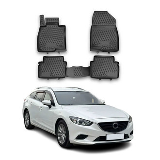 OMAC® - Classic 1st & 2nd Row Black Floor Mat Set