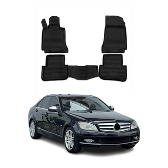 OMAC® - Classic 1st & 2nd Row Black Floor Mat Set