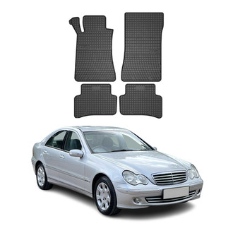 OMAC® - Classic 1st & 2nd Row Black Floor Mat Set