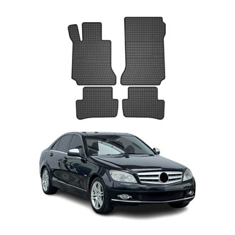 OMAC® - Classic 1st & 2nd Row Black Floor Mat Set
