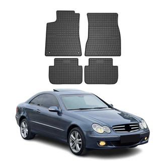 OMAC® - Classic 1st & 2nd Row Black Floor Mat Set