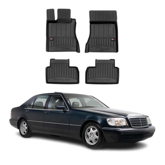 OMAC® - Premium 1st & 2nd Row Black Floor Mat Set