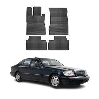 OMAC® - Classic 1st & 2nd Row Black Floor Mat Set