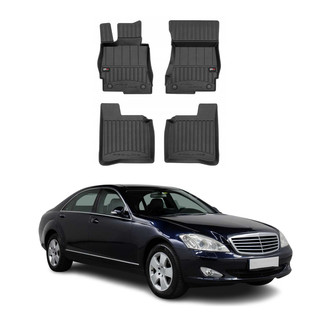 OMAC® - Premium 1st & 2nd Row Black Floor Mat Set